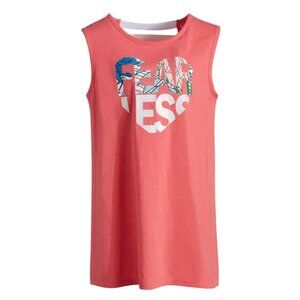 IDEOLOGY Big Girls Fearless Tank Top Dark Pink M (10/12)